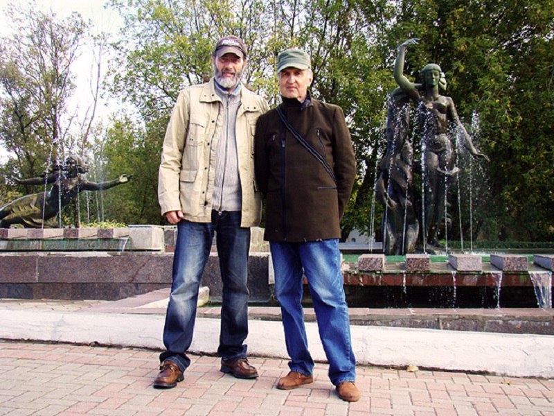 Cтыў Крамэр і Анатоль Мяльгуй у Віцебску, 2016 год
